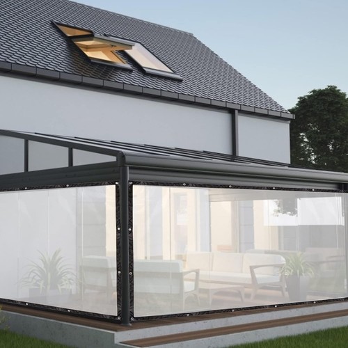 Clear waterproof tarpaulin - waterproof,