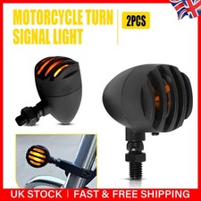 Black LED Bullet Turn Signals