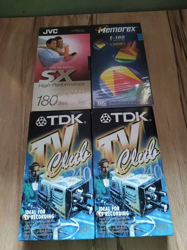 New sealed vhs - new, tapes