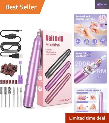 Portable electric nail - portable, file