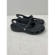 Crocs Sandals Womens 6 Black