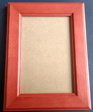 6" x 4" Stained Wood Wooden