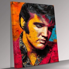 Elvis Presley Oil Textured