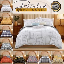 Reversible Duvet Quilt Cover