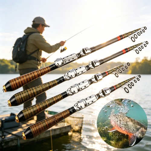 Carbon fiber fishing rod - carbon,