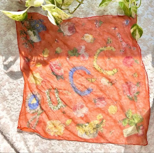 Gucci 100 silk mini scarf - 100%,