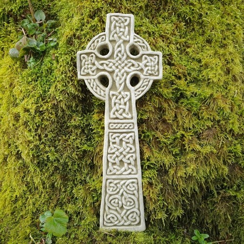 Celtic cross hanging plaque - hanging,