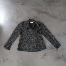 Gharani Strok London grey mix wool casual jacket, Size M