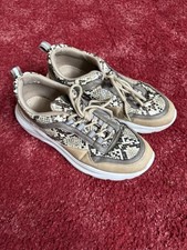 Snake Print Trainers - Claudia
