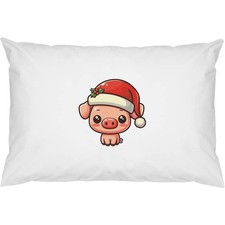 2 x 'Baby Piglet Wearing Santa