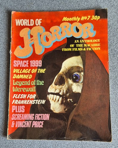 World horror magazine issue - world,