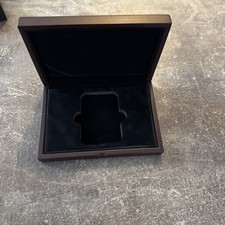 Date stamp Empty Coin Display Presentation Box Could Be Used For Slabbed Coins