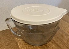 The Pampered Chef Classic Large 2 Litre Glass Batter Measuring Bowl Jug with Lid
