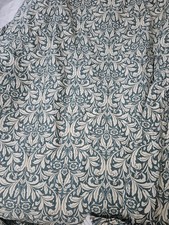 Osman Curtains William Morris Vintage Green Botanical Print W60" X D83"