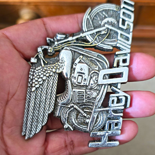 Harley davidson logo silver - harley-davidson,
