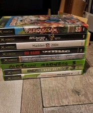 X8 Original Xbox Games - All