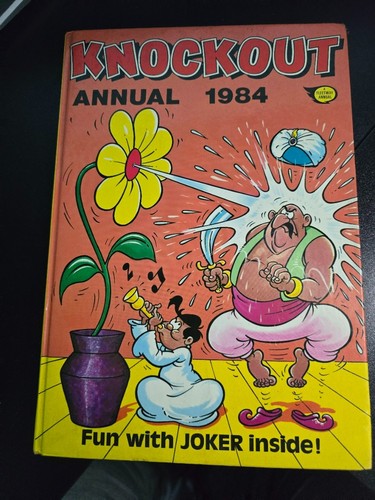 Knockout annual 1984 used - annual, 1984,
