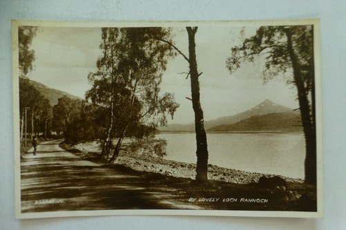 Q376 lovely loch rannoch - by,