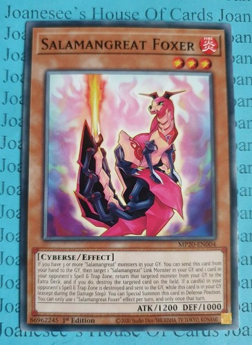 Salamangreat foxer mp20 en004 - foxer, mp20-en004