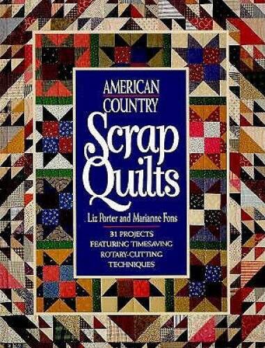American country scrap quilts - country,
