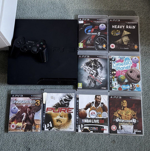 Sony used but mint ps3 - mint, slim