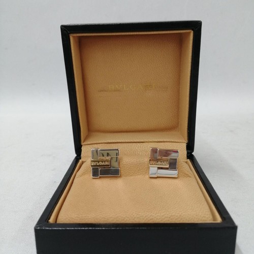 Bvlgari cufflinks k18 - bvlgari,