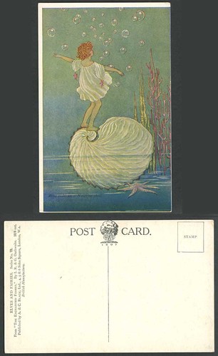 Outhwaite old postcard - ir, g