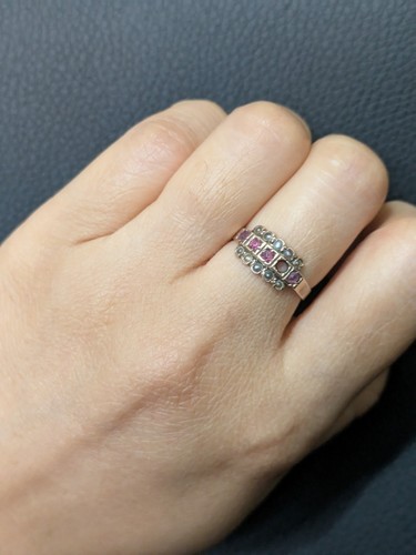 Antique edwardian 9ct gold - ,