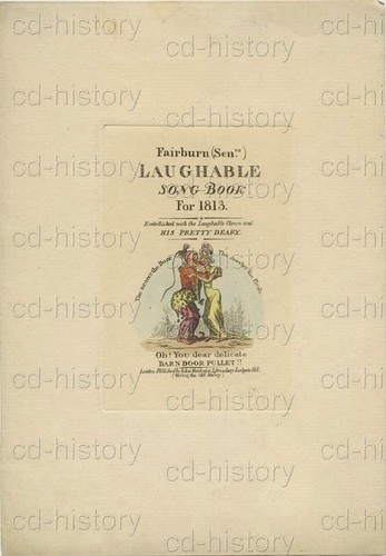 Laughable song book 1813 - song,