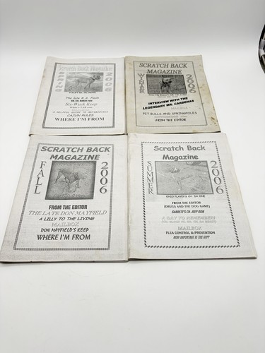 Scratch back magazine 2006 - scratch,