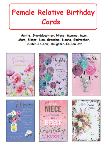 Birthday cards female - birthday,