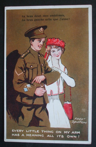 Fred spurgin ww1 comic - fred,