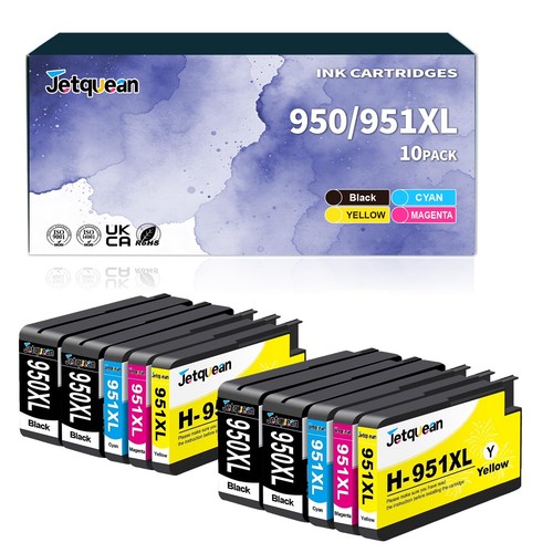 950xl 951xl ink cartridges - 950xl, 10
