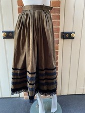 Vintage Bronze Silk Dirndl