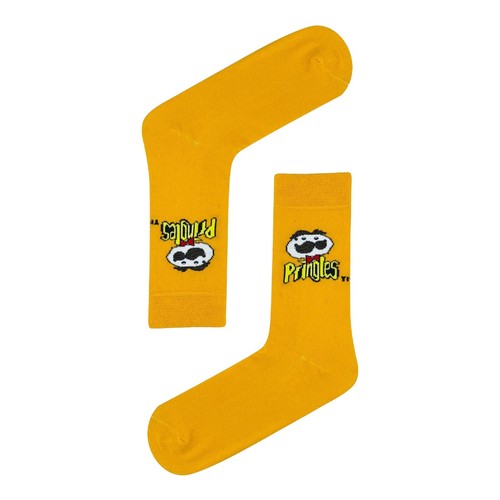 Pringles orange socks gift - orange, socks/gift