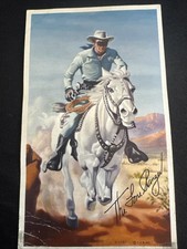 Vintage Lone Ranger Post Card