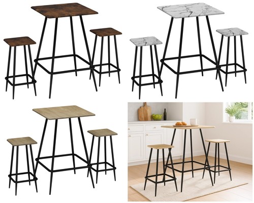 3pc modern breakfast bar - modern,