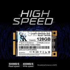128GB mSATA SSD SATA III 6Gb/s