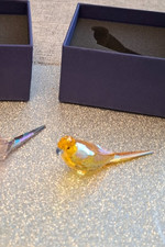 Swarovski Crystal JUNGLE BEATS YELLOW PARAKEET LECHEE 5619217