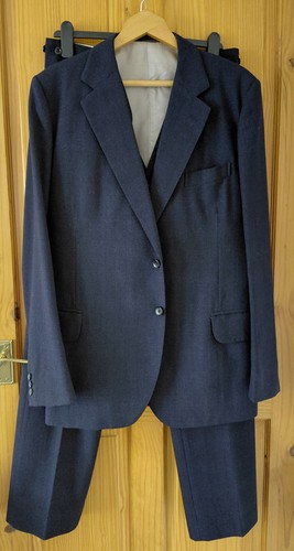 Men navy blue tailored fit - men's,