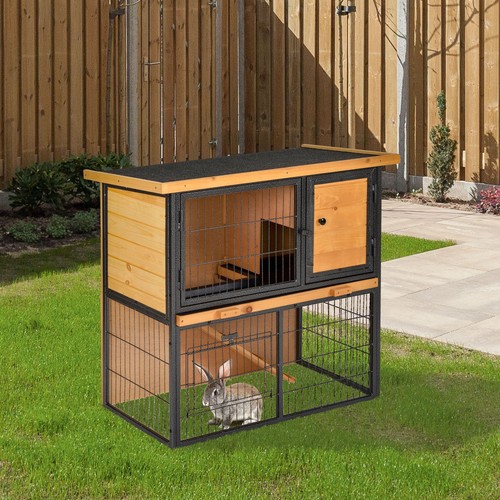 Pawhut guinea pig - pawhut, hutch
