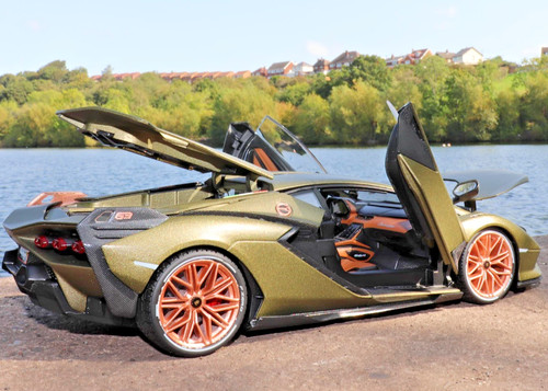 Bburago lamborghini sian - lamborghini,
