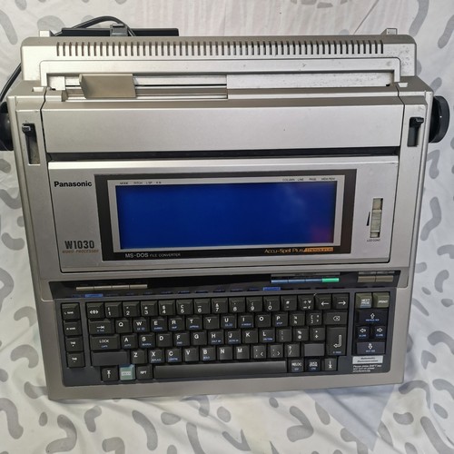 Panasonic word processor - panasonic,