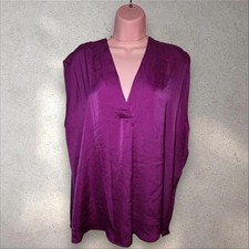 M&S Dark Magenta Top UK22