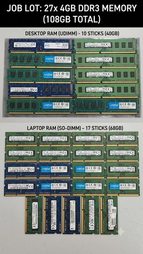 Job lot 27x 4gb - 27x,