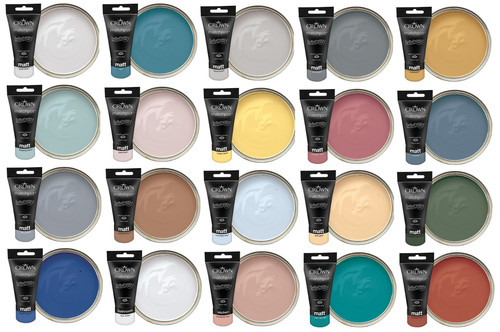 Crown matt emulsion paint - emulsion,
