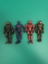 McFarlane Toys Halo 4 Action Figure Lot (4 Figures) - Master Chief & Spartans!