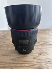 Canon EF 85mm f/1.2 L II USM Camera Lens with Boxed Caps, Pouch,