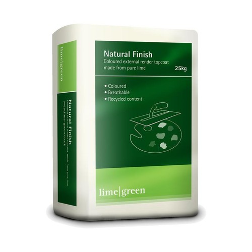 Lime green natural finish coat - natural,