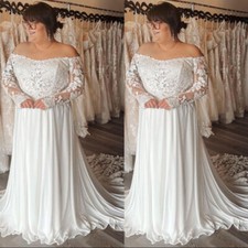 Plus Size Chiffon Wedding